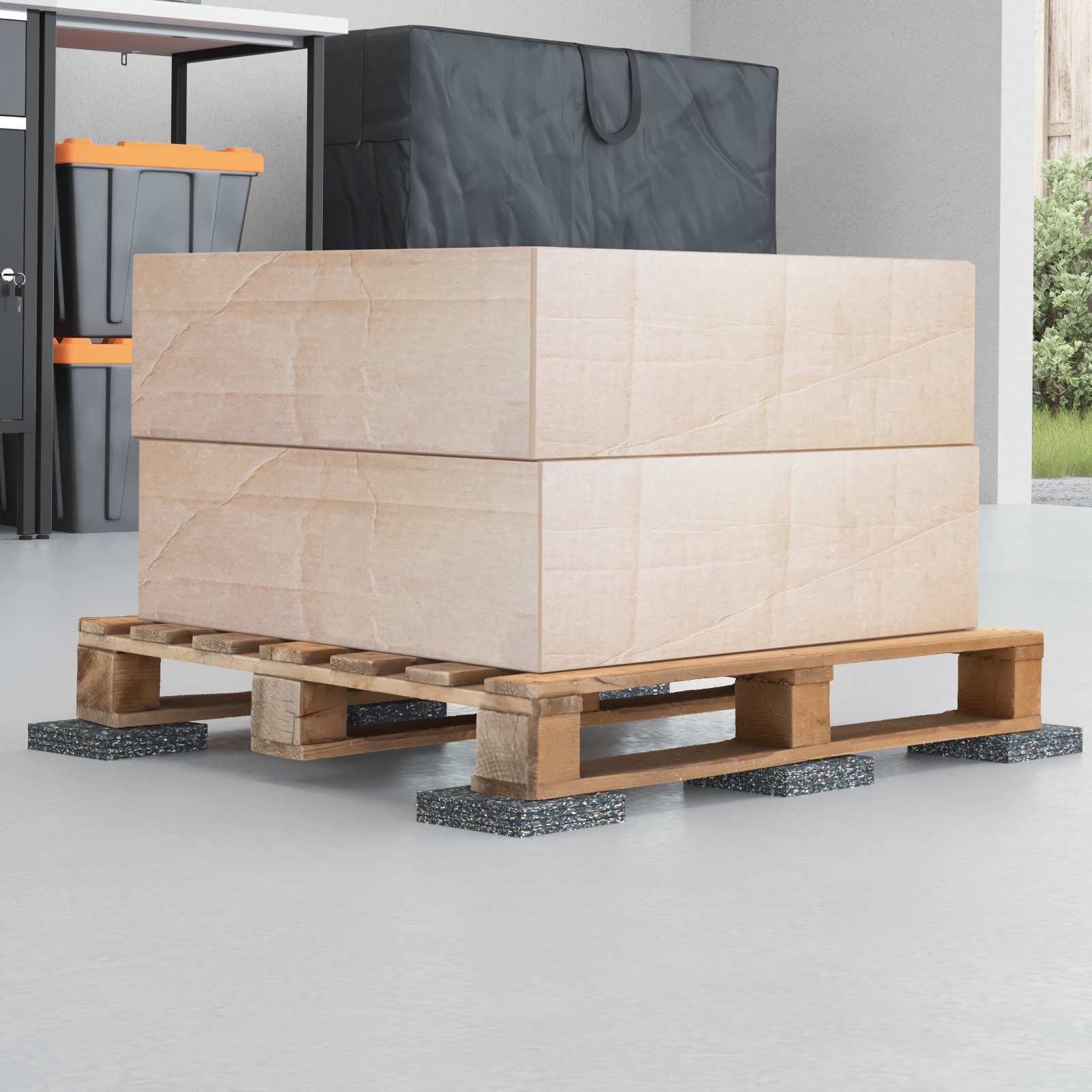 Ρόλος από καουτσούκ Μαύρο 2000 x 12 x 0,3 εκ Λάστιχο - Pakobazaar