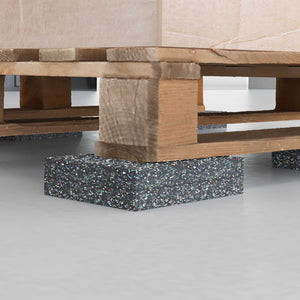 Ρολός Γρανουλάρου Καουτσούκ Μαύρο 200 x 12 x 0,8 εκ Λάστιχο