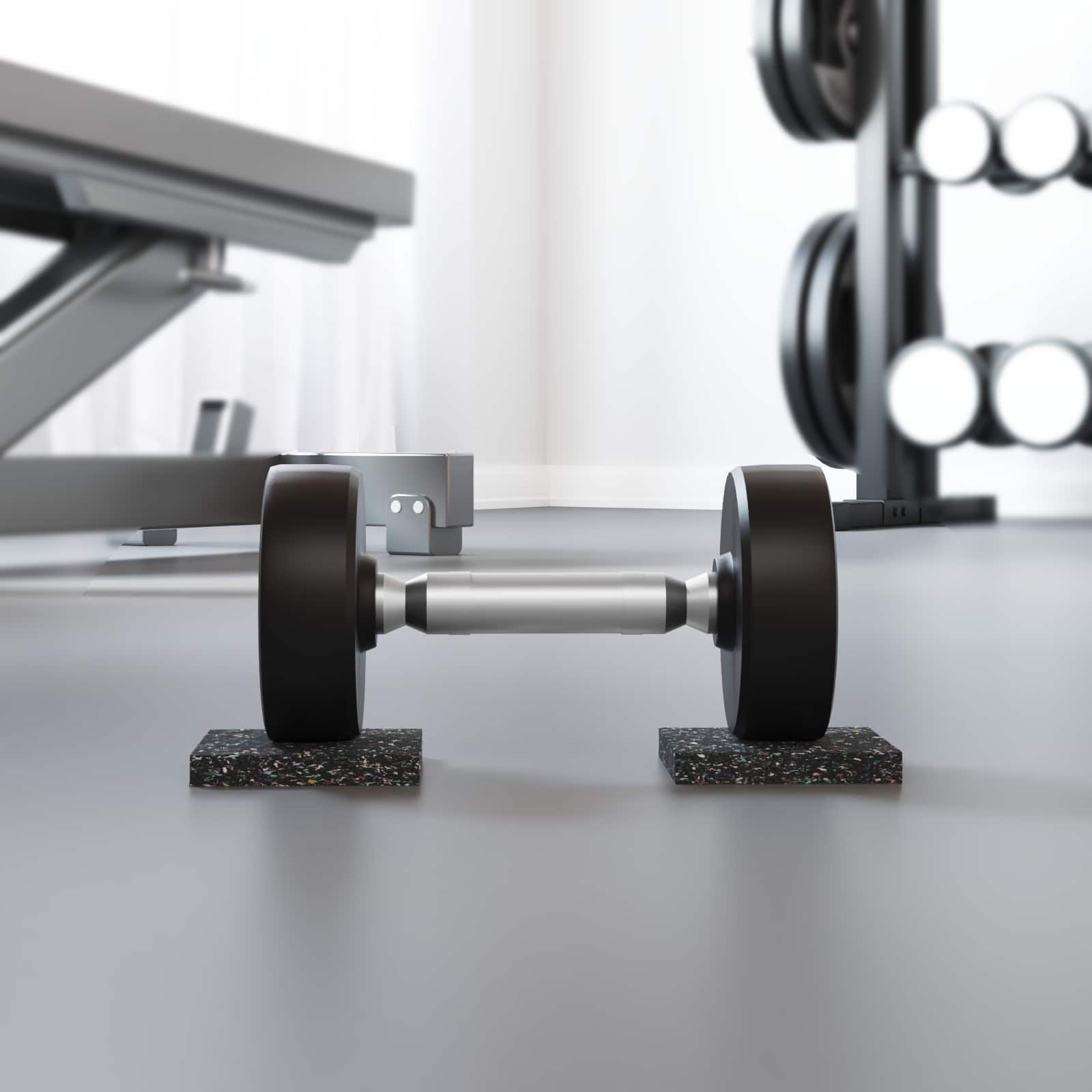 Ρόλος από καουτσούκ Μαύρο 2000 x 12 x 0,8 εκ Λάστιχο - Pakobazaar