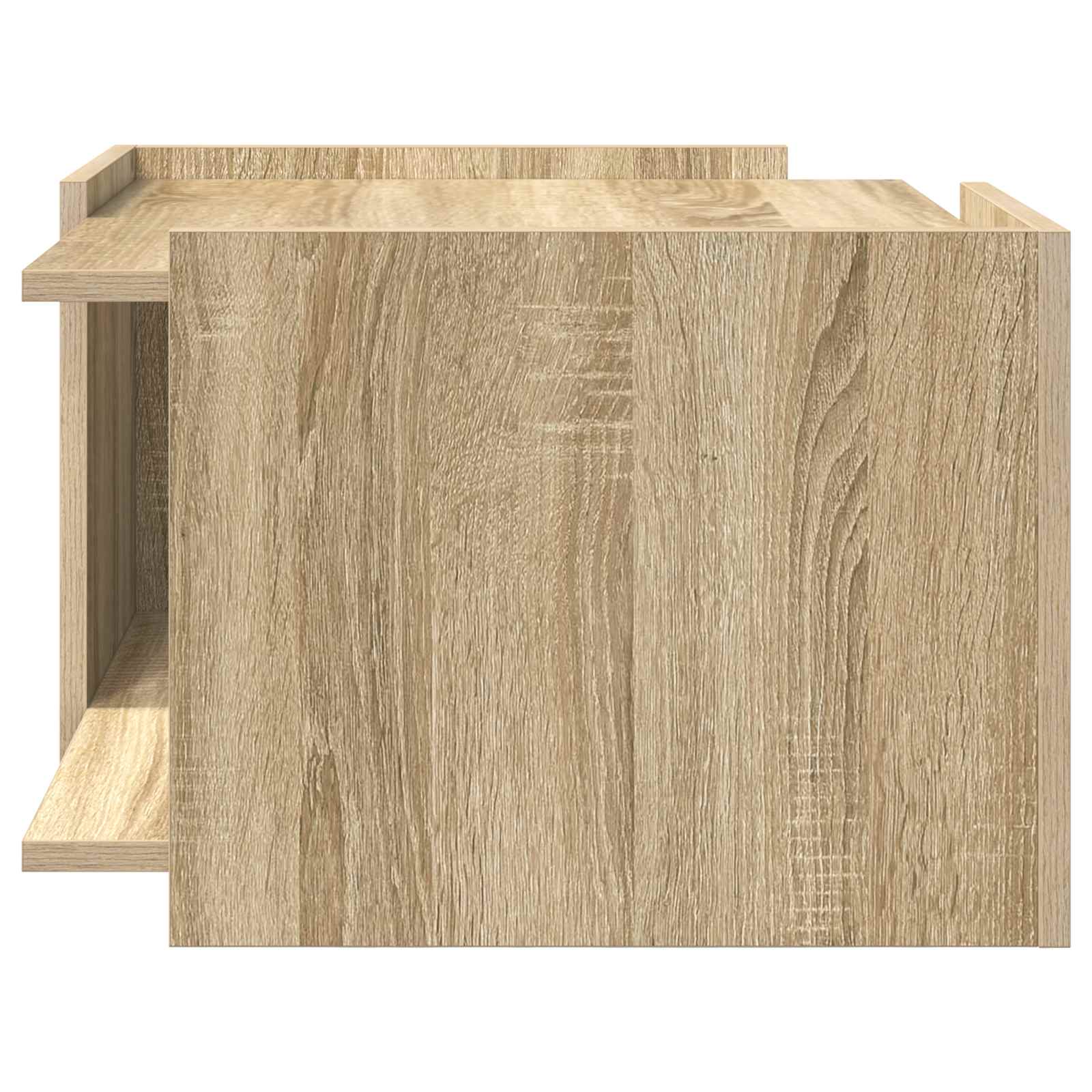 Τραπεζάκι σαλονιού Sonoma Δρυς 50,5 x 50 x 33 εκ. - Pakobazaar