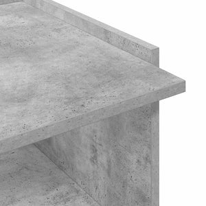 Τραπεζάκι σαλονιού Γκρι Σκυροδέματος 50,5 x 50 x 33 εκ. - Pakobazaar