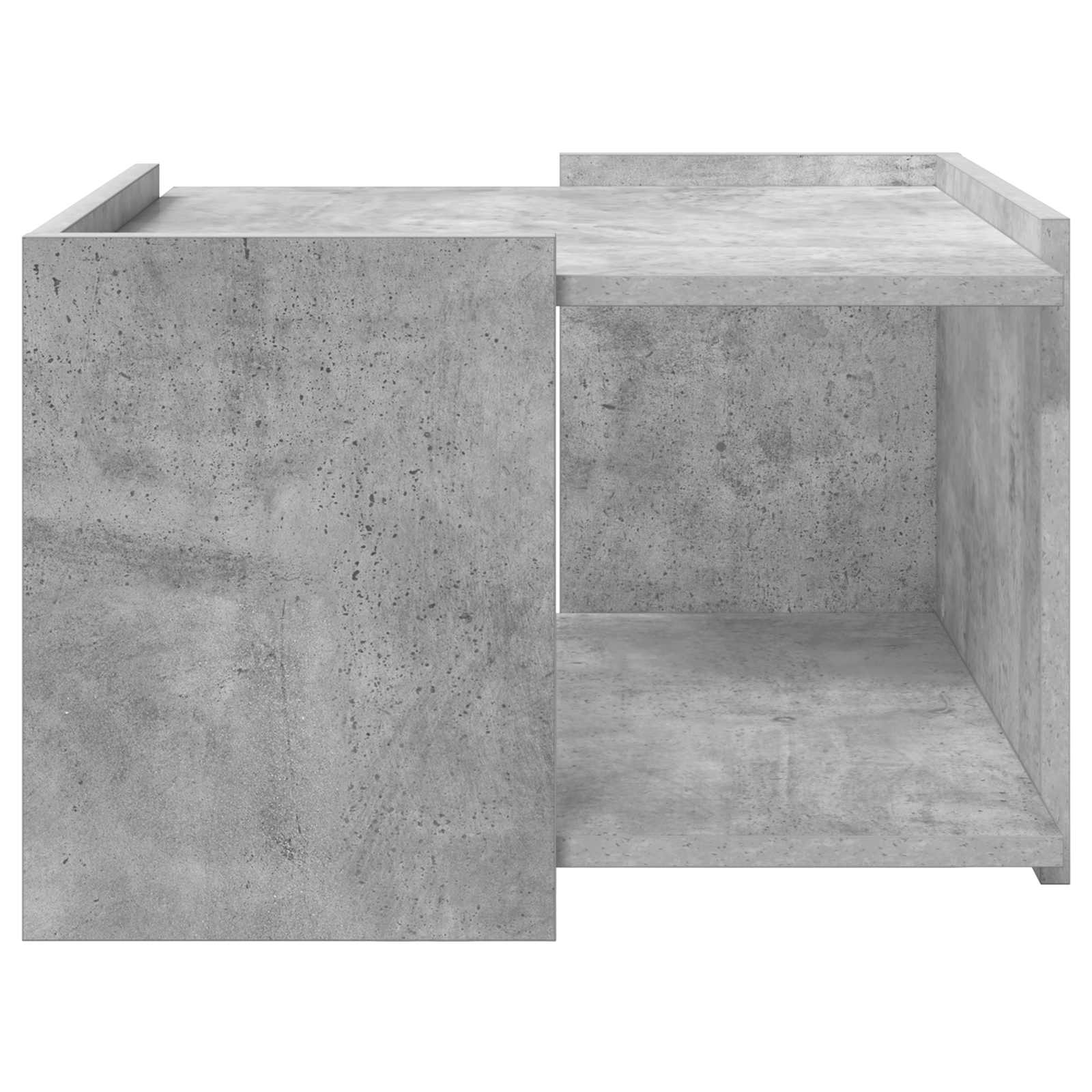 Τραπεζάκι σαλονιού Γκρι Σκυροδέματος 50,5 x 50 x 33 εκ. - Pakobazaar