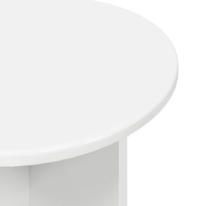 Σετ βοηθητικά τραπεζάκια 2 pcs Μηχανικά επεξεργασμένο ξύλο - Pakobazaar