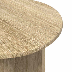 Σετ βοηθητικά τραπεζάκια με αποθήκευση 2 pcs Sonoma Δρυς - Pakobazaar