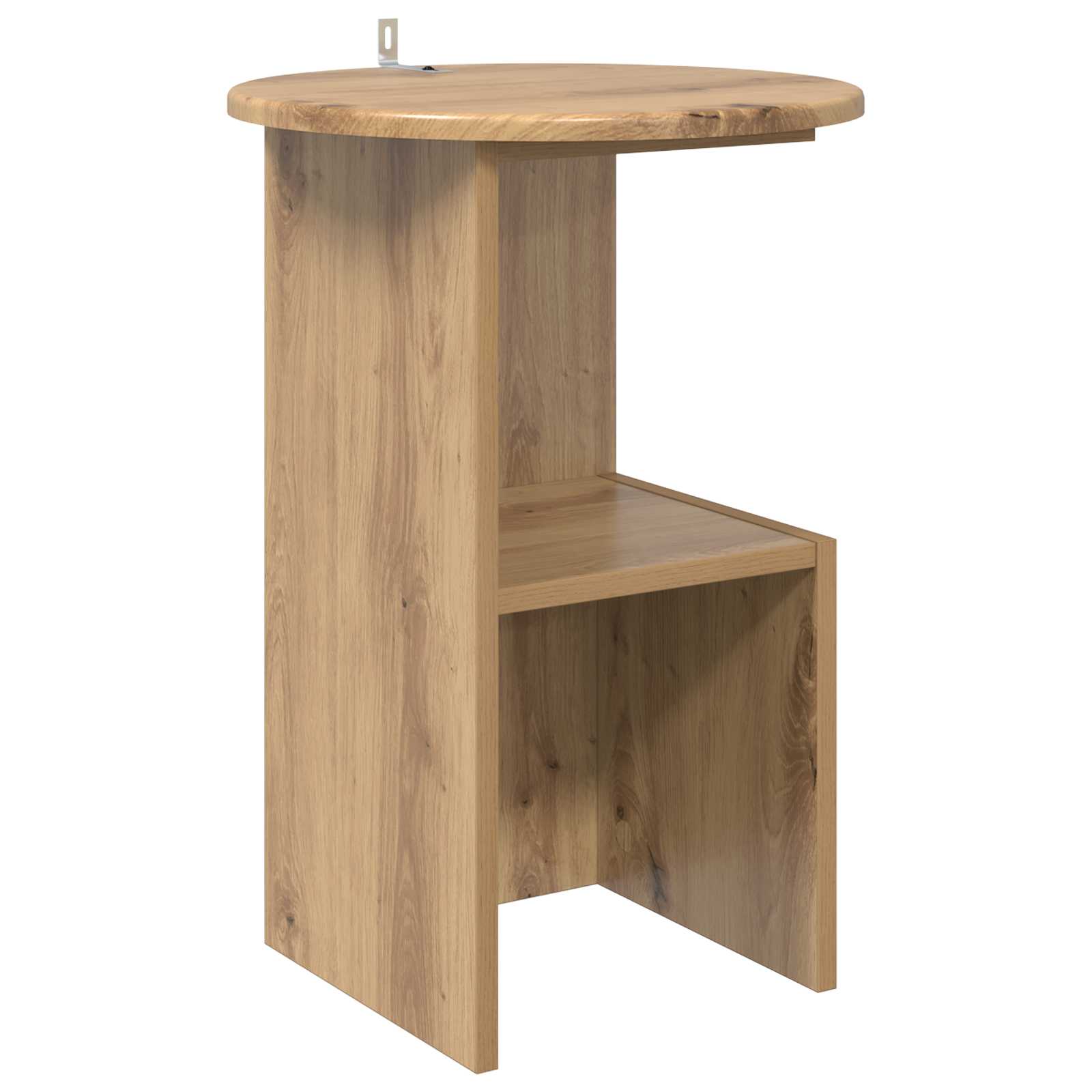 Τραπεζάκι Πλευράς Artisan Δρυς Ø 39,5 x 55 εκ. - Pakobazaar