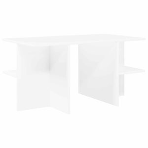 Τραπεζάκι σαλονιού Λευκό 87 x 50 x 45 εκ - Pakobazaar