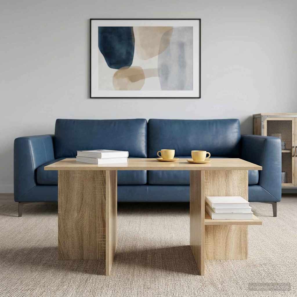 Τραπεζάκι σαλονιού Sonoma Δρυς 87 x 50 x 45 εκ - Pakobazaar