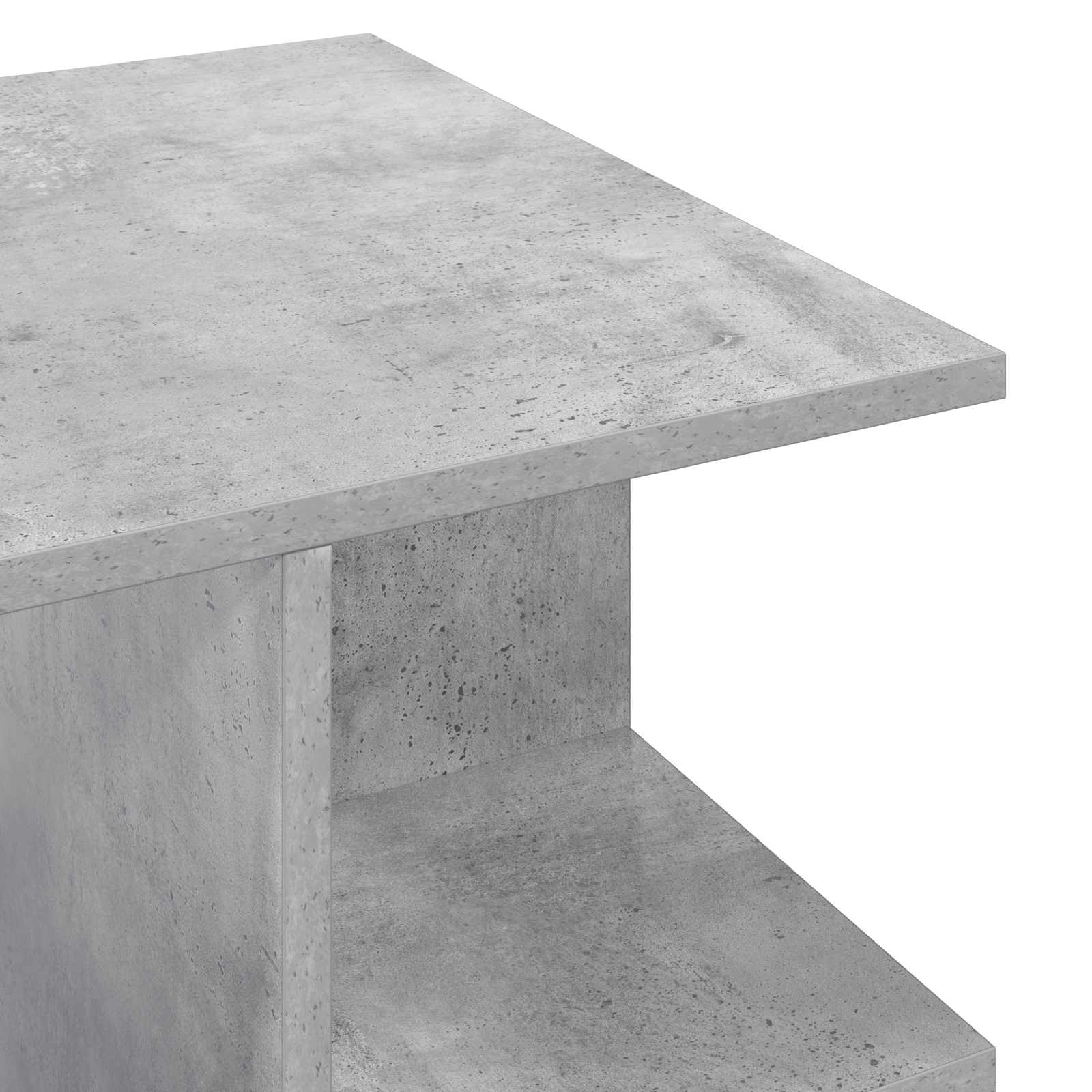 Τραπεζάκι σαλονιού Γκρι Σκυροδέματος 87 x 50 x 45 εκ - Pakobazaar