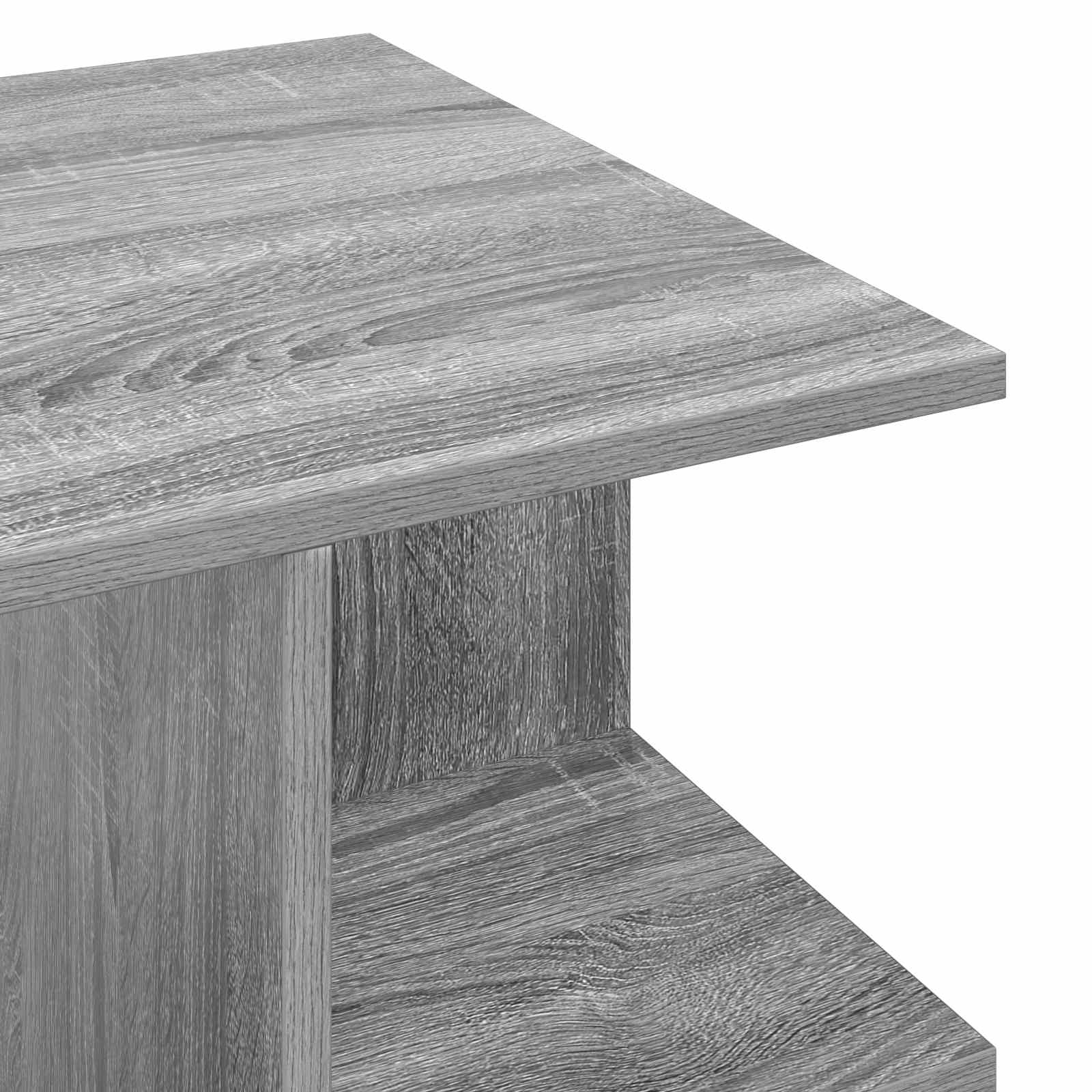 Τραπεζάκι σαλονιού Γκρι Sonoma 87 x 50 x 45 εκ - Pakobazaar
