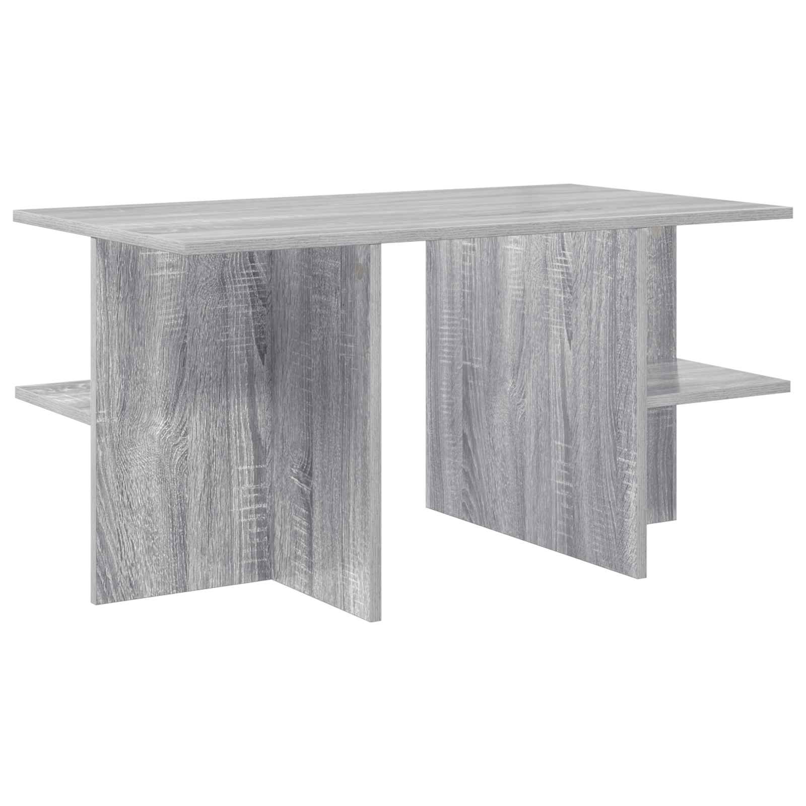 Τραπεζάκι σαλονιού Γκρι Sonoma 87 x 50 x 45 εκ - Pakobazaar