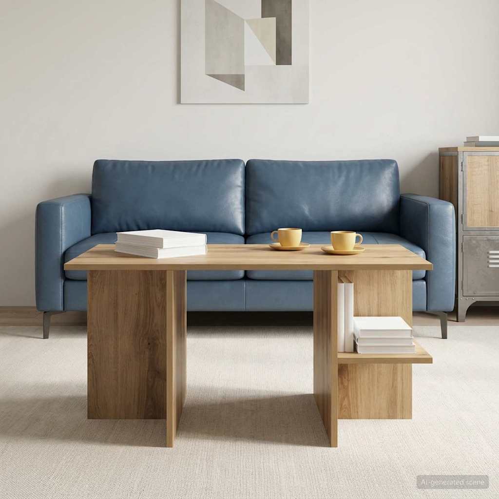 Τραπεζάκι σαλονιού Artisan Δρυς 87 x 50 x 45 εκ - Pakobazaar