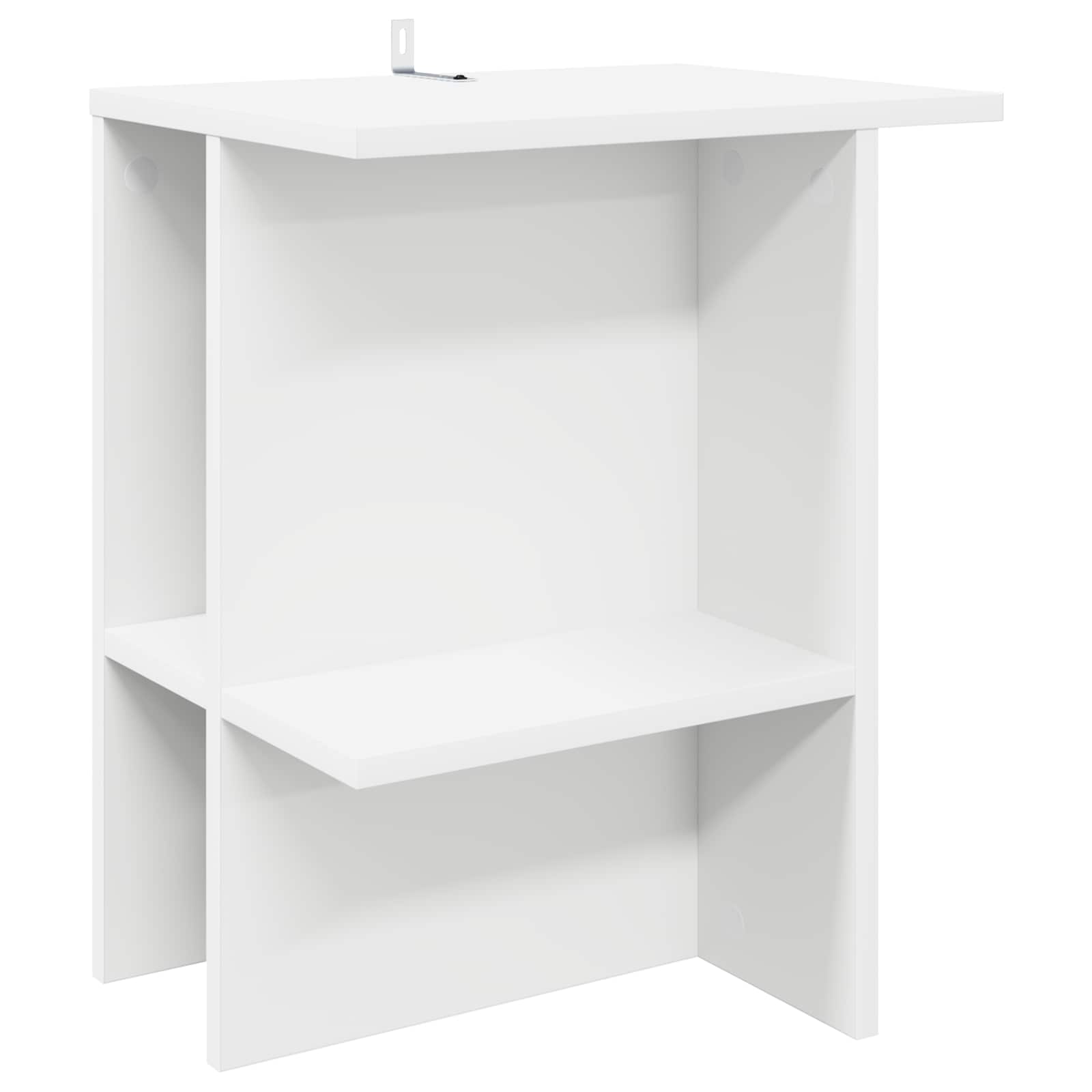 Τραπεζάκι σαλονιού 2 pcs Λευκό 40 x 30 x 49 εκ. - Pakobazaar