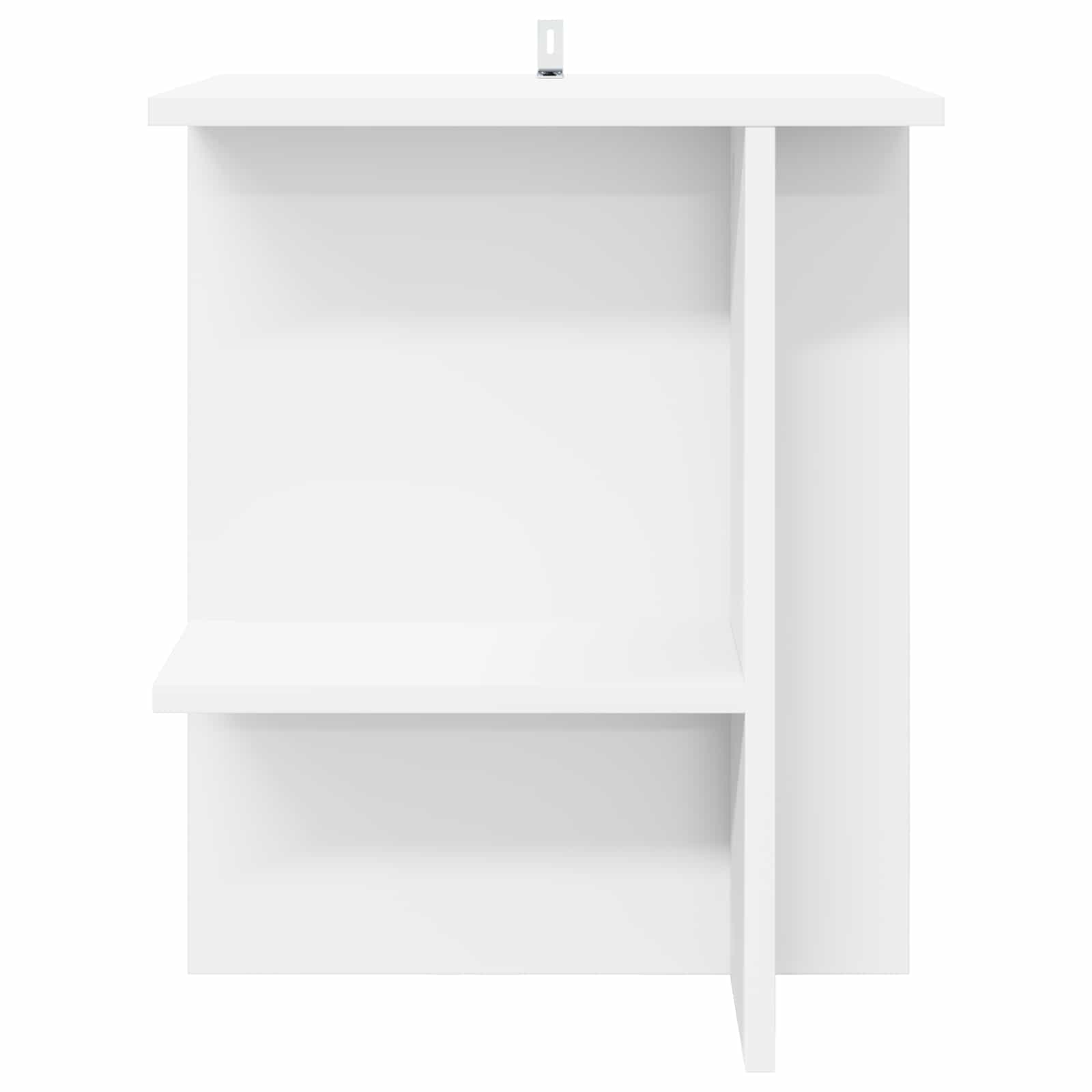 Τραπεζάκι σαλονιού 2 pcs Λευκό 40 x 30 x 49 εκ. - Pakobazaar
