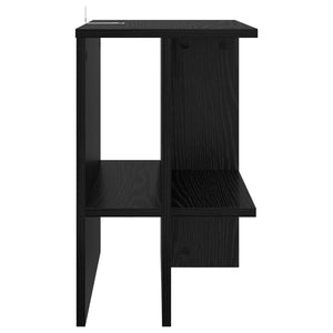 Τραπεζάκι σαλονιού Μαύρη Δρυς 40 x 30 x 49 εκ. - Pakobazaar