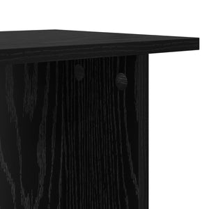 Τραπεζάκι σαλονιού 2 pcs Μαύρη Δρυς 40 x 30 x 49 εκ. - Pakobazaar
