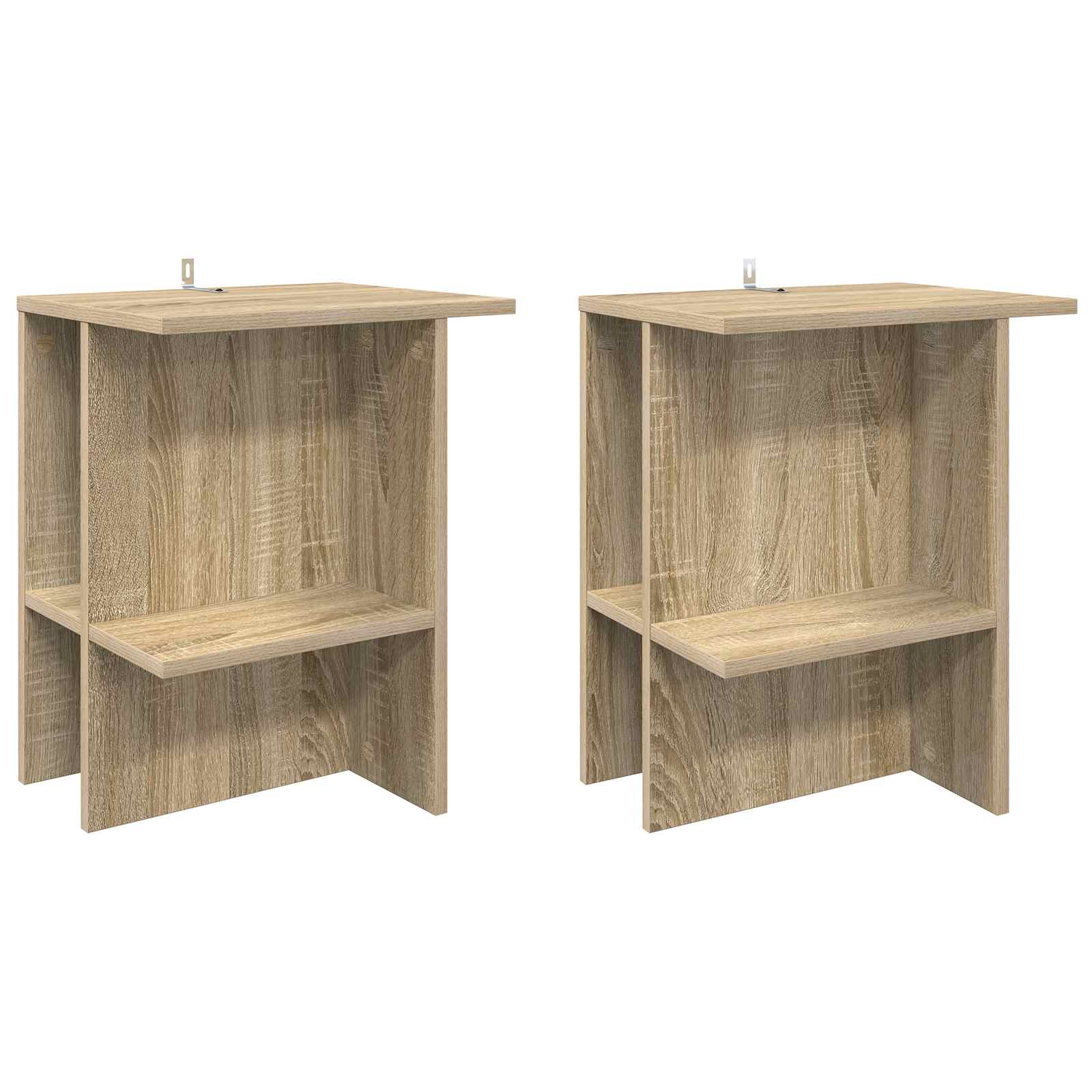 Τραπεζάκι σαλονιού 2 pcs Sonoma Δρυς 40 x 30 x 49 εκ. - Pakobazaar