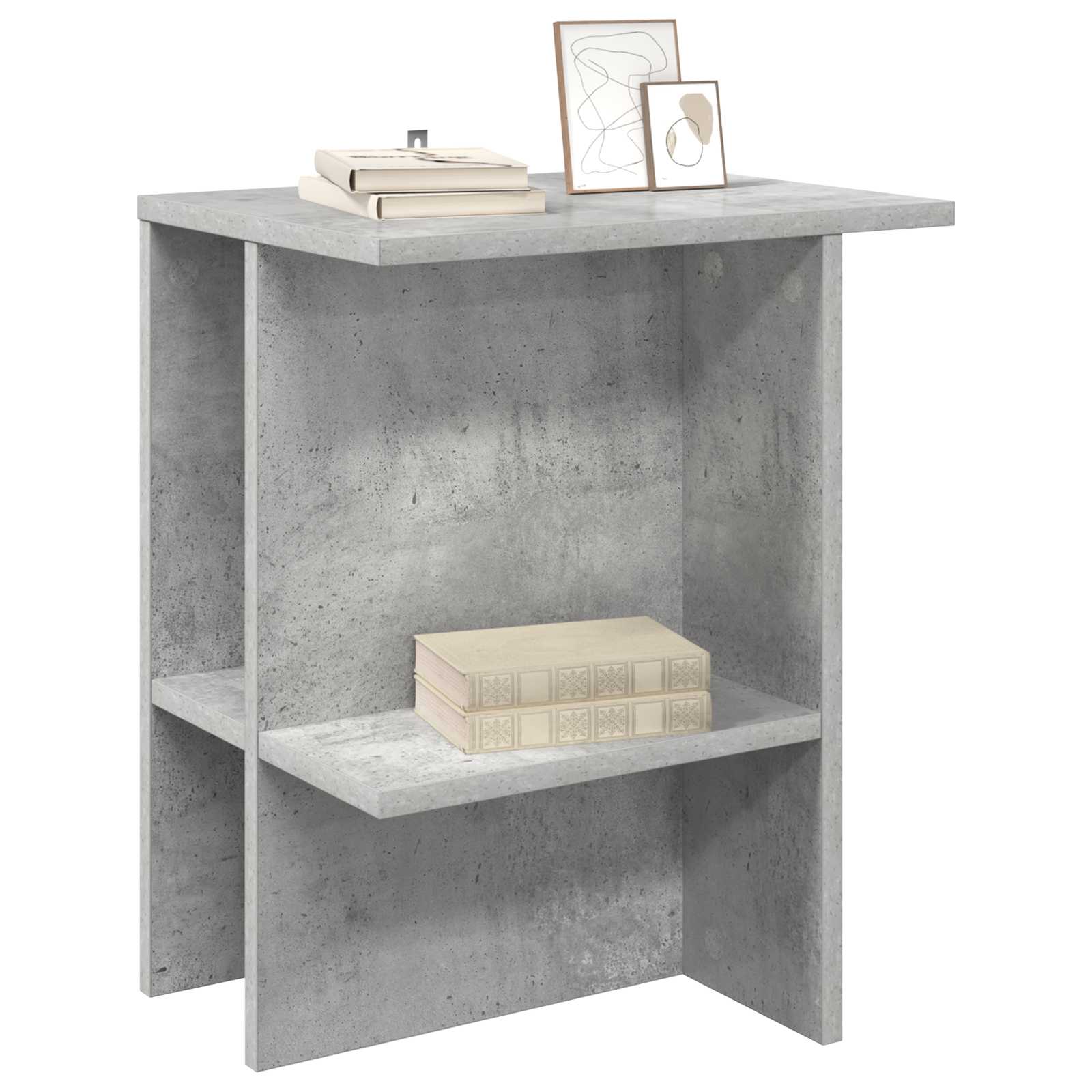 Τραπεζάκι σαλονιού 2 pcs Γκρι Σκυροδέματος 40 x 30 x 49 εκ. - Pakobazaar