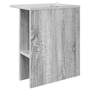Τραπεζάκι σαλονιού Γκρι Sonoma 40 x 30 x 49 εκ. - Pakobazaar