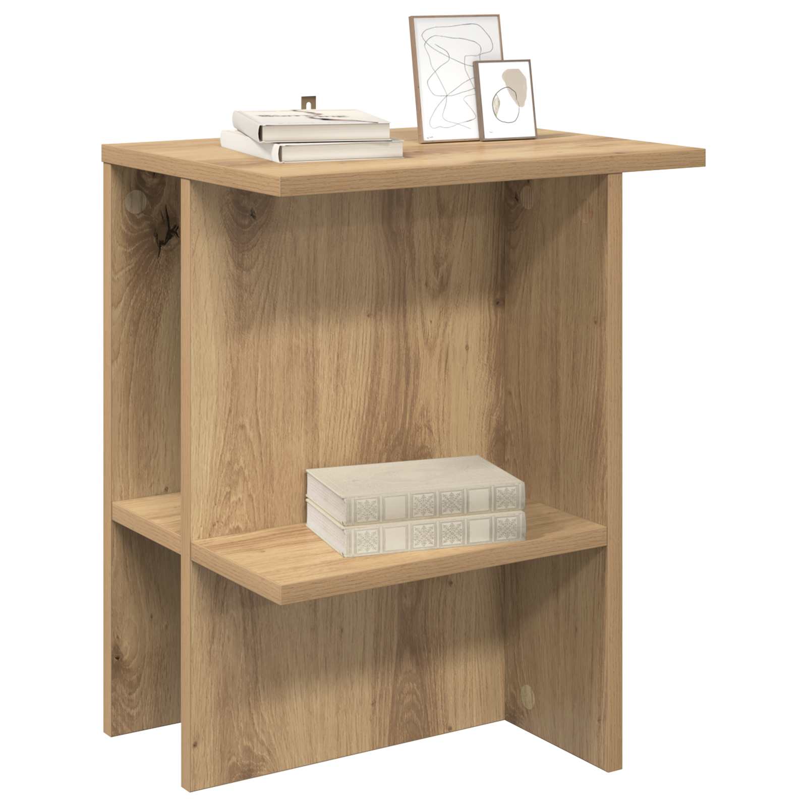 Τραπεζάκι σαλονιού Artisan Δρυς 40 x 30 x 49 εκ. - Pakobazaar