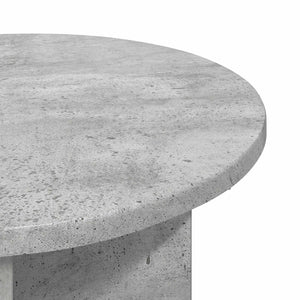 Τραπεζάκι Πλευράς 2 pcs Γκρι Σκυροδέματος Ø 39 x 38 εκ - Pakobazaar