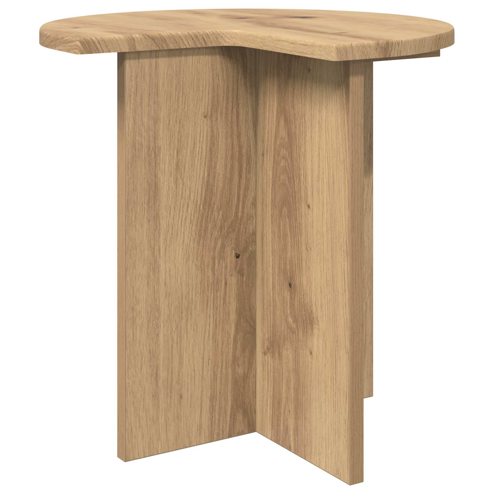 Τραπεζάκι Πλευράς με αποθήκευση 2 pcs Artisan Δρυς Ø 39 x 38 εκ - Pakobazaar