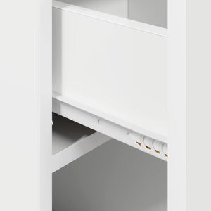 Ντουλάπι κρεβατιού 2 pcs Λευκό 29 x 31,5 x 49 εκ - Pakobazaar