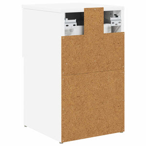 Ντουλάπι κρεβατιού 2 pcs Λευκό 29 x 31,5 x 49 εκ - Pakobazaar