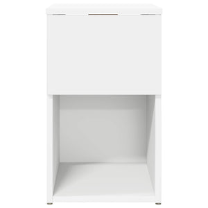 Ντουλάπι κρεβατιού 2 pcs Λευκό 29 x 31,5 x 49 εκ - Pakobazaar