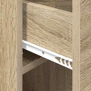 Ντουλάπι κρεβατιού 2 pcs Sonoma Δρυς 29 x 31,5 x 49 εκ - Pakobazaar