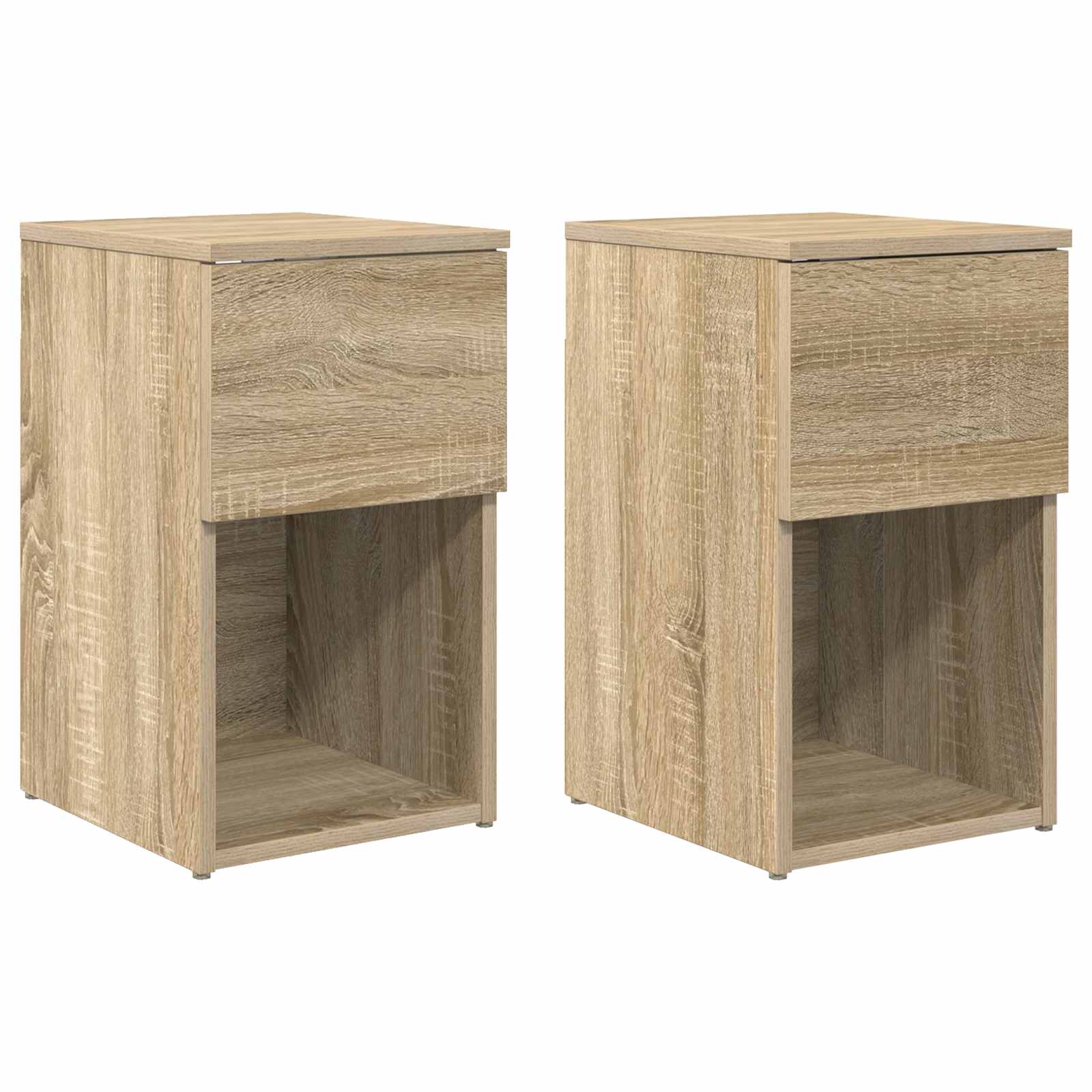 Ντουλάπι κρεβατιού 2 pcs Sonoma Δρυς 29 x 31,5 x 49 εκ - Pakobazaar