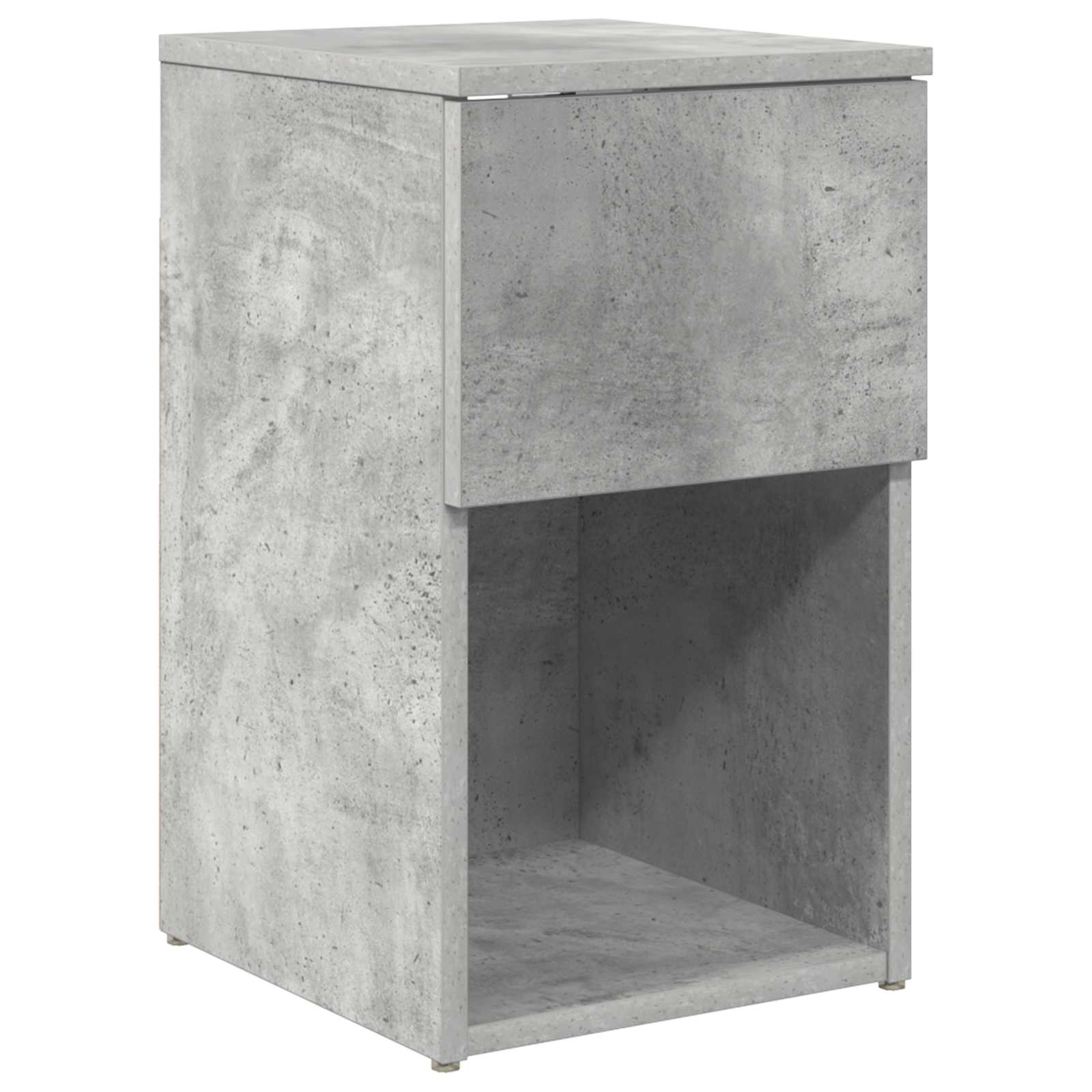 Ντουλάπι κρεβατιού Γκρι Σκυροδέματος 29 x 31,5 x 49 εκ - Pakobazaar