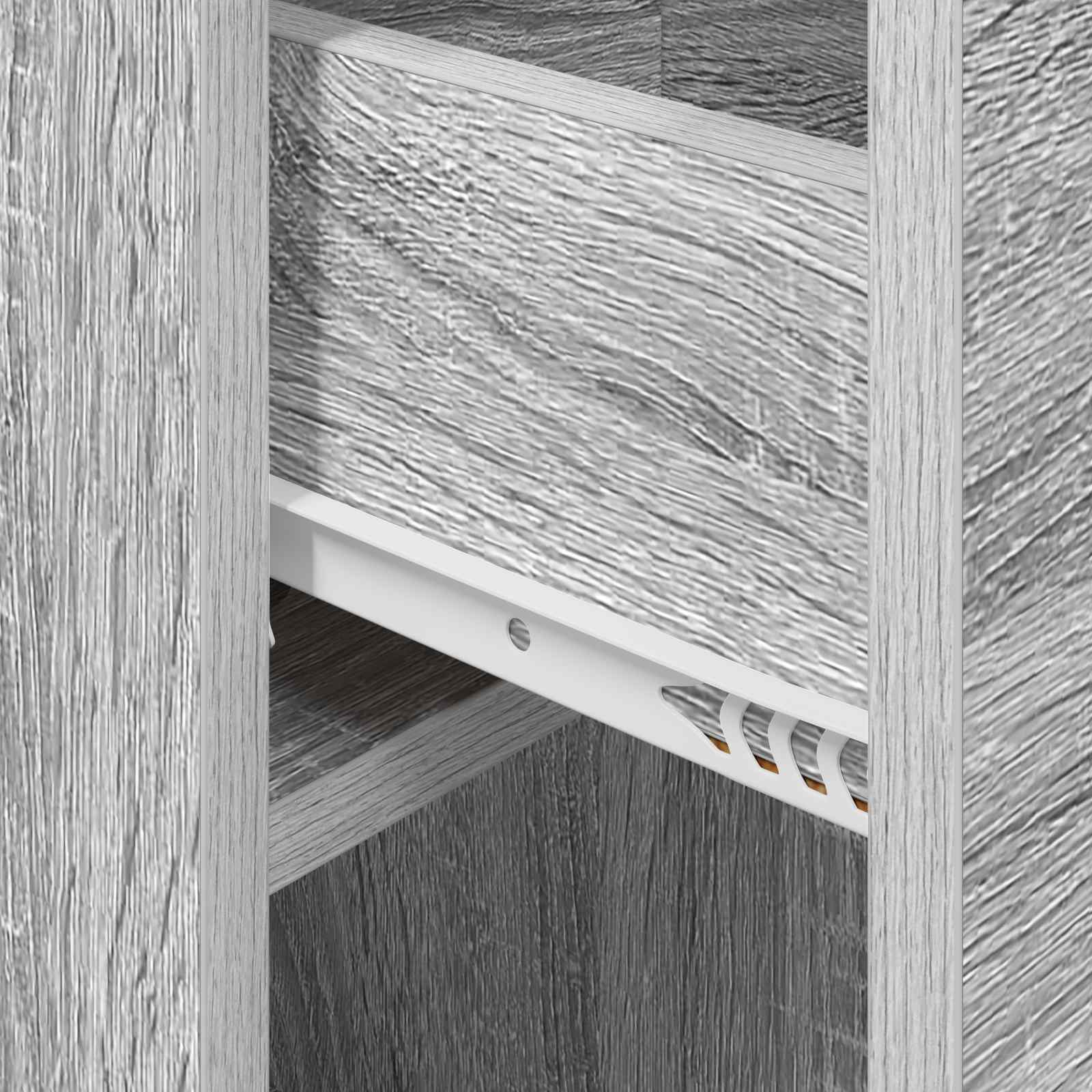 Ντουλάπι κρεβατιού 2 pcs Γκρι Sonoma 29 x 31,5 x 49 εκ - Pakobazaar