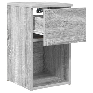 Ντουλάπι κρεβατιού 2 pcs Γκρι Sonoma 29 x 31,5 x 49 εκ - Pakobazaar