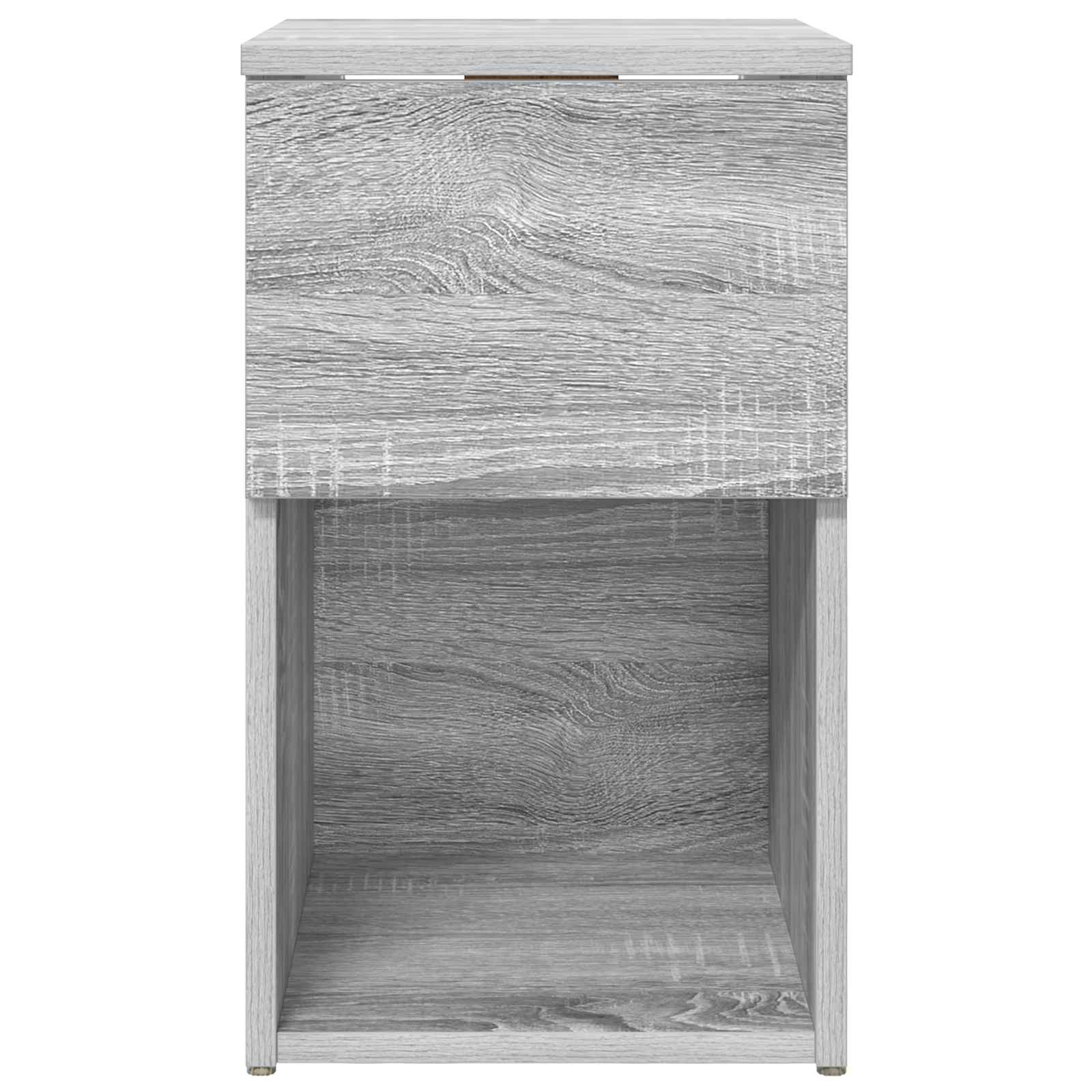 Ντουλάπι κρεβατιού 2 pcs Γκρι Sonoma 29 x 31,5 x 49 εκ - Pakobazaar
