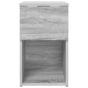 Ντουλάπι κρεβατιού 2 pcs Γκρι Sonoma 29 x 31,5 x 49 εκ - Pakobazaar