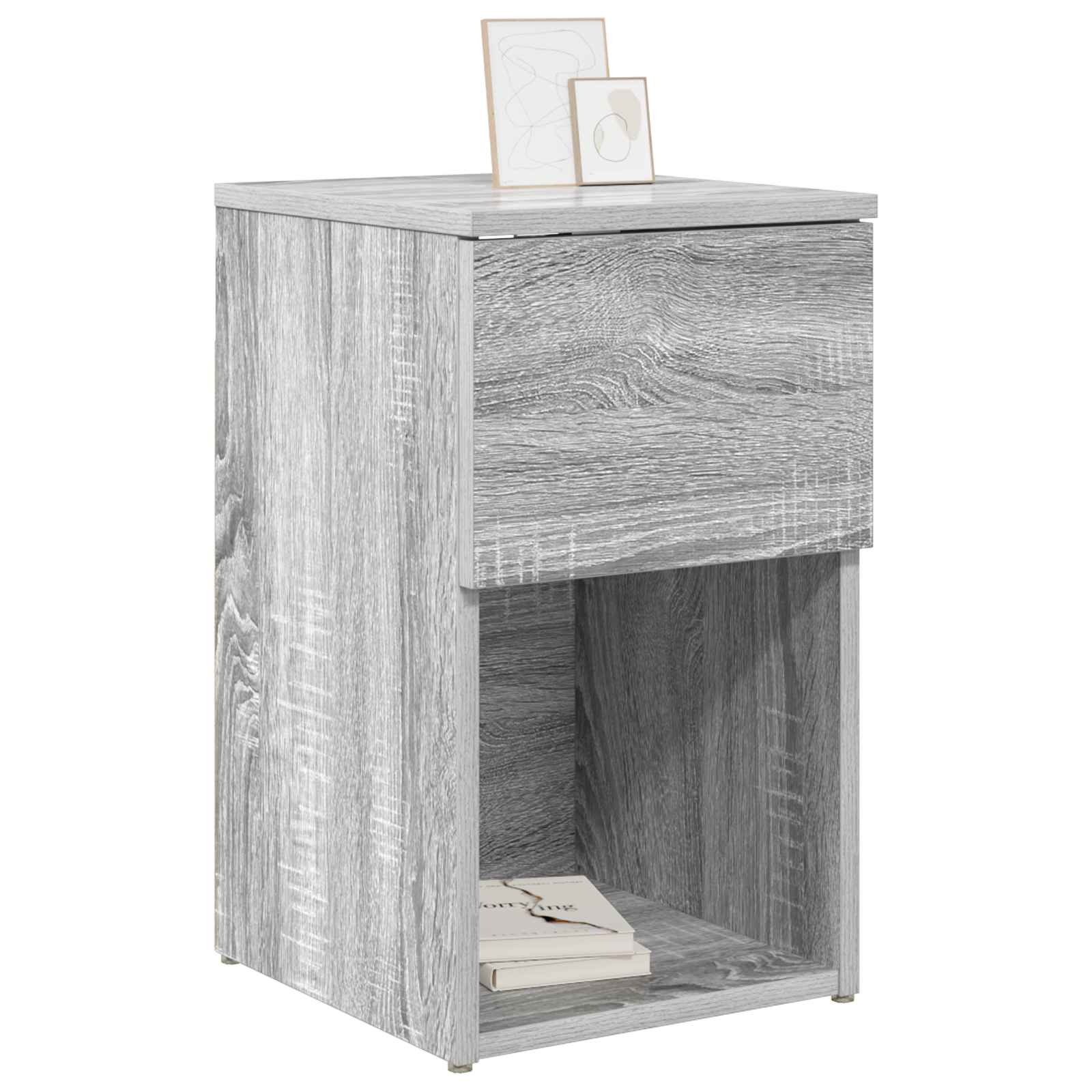 Ντουλάπι κρεβατιού 2 pcs Γκρι Sonoma 29 x 31,5 x 49 εκ - Pakobazaar
