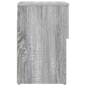 Ντουλάπι κρεβατιού 2 pcs Γκρι Sonoma 29 x 31,5 x 49 εκ - Pakobazaar