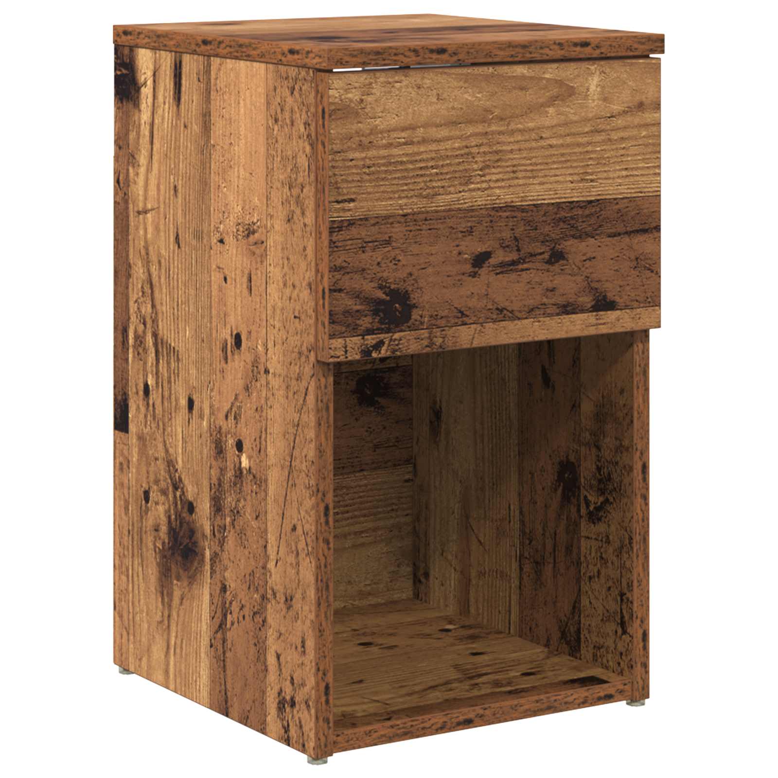 Ντουλάπι κρεβατιού Παλαιωμένο ξύλο 29 x 31,5 x 49 εκ - Pakobazaar