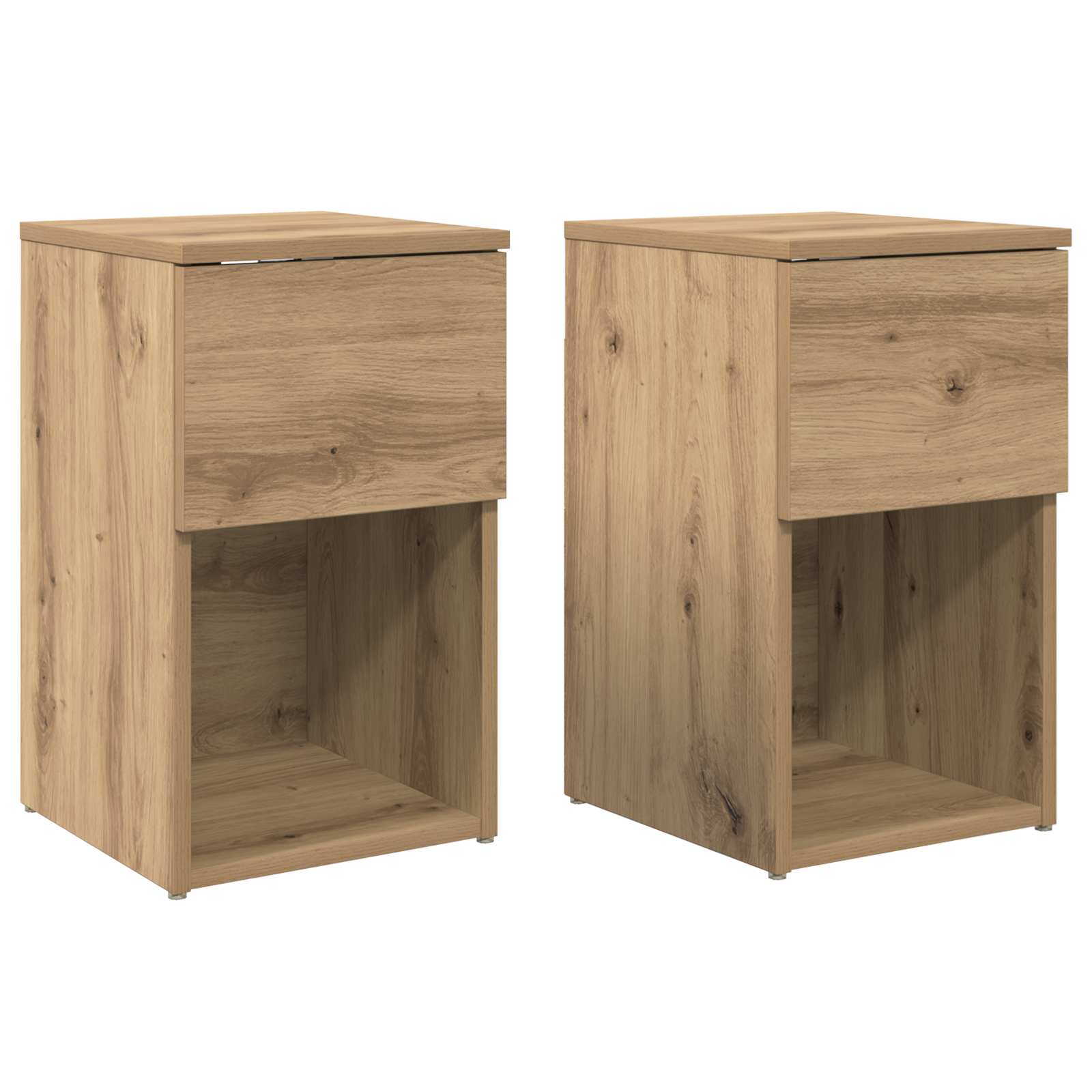 Ντουλάπι κρεβατιού 2 pcs Artisan Δρυς 29 x 31,5 x 49 εκ - Pakobazaar