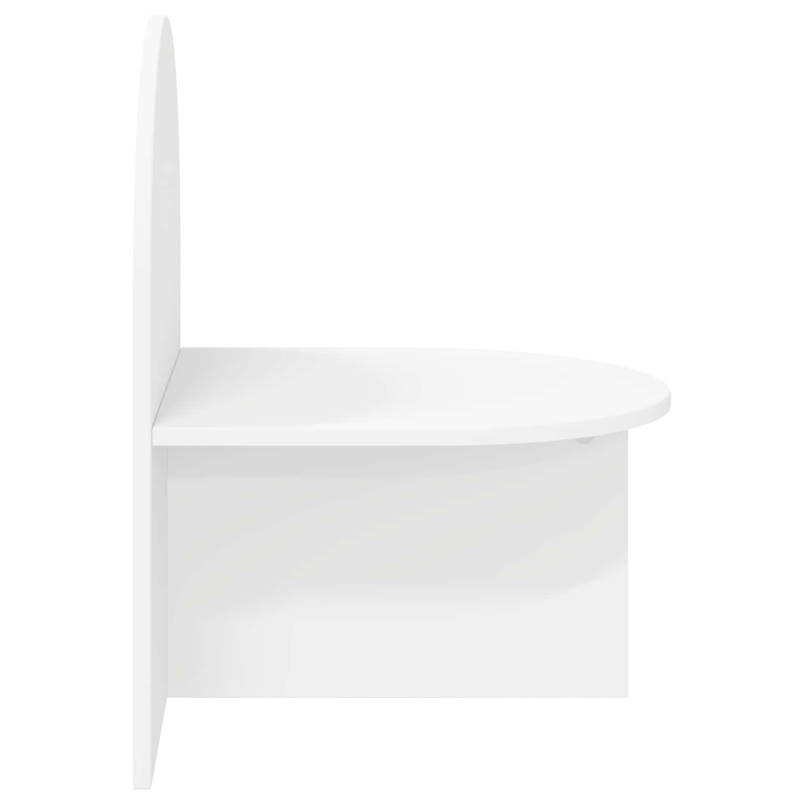 Κομοδίνο 2 pcs Λευκό 48 x 49 x 65 εκ. - Pakobazaar
