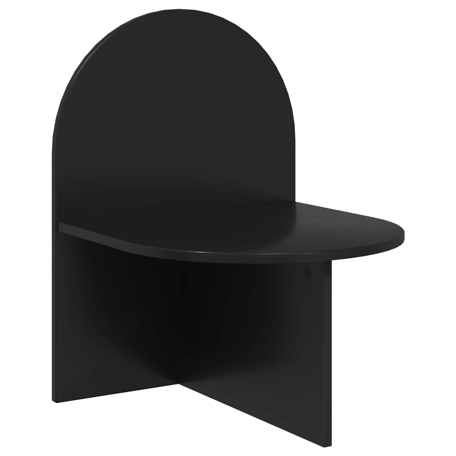 Κομοδίνο 2 pcs Μαύρη Δρυς 48 x 49 x 65 εκ. - Pakobazaar