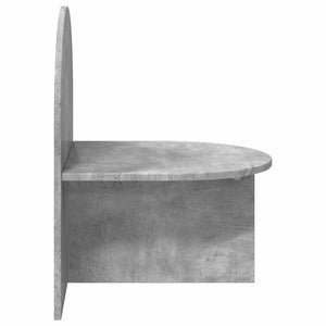 Κομοδίνο Γκρι Σκυροδέματος 48 x 49 x 65 εκ. - Pakobazaar