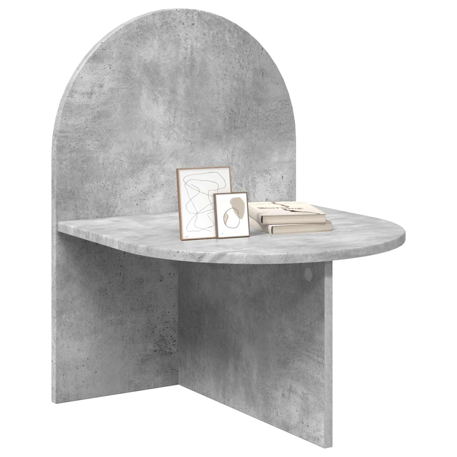 Κομοδίνο 2 pcs Γκρι Σκυροδέματος 48 x 49 x 65 εκ. - Pakobazaar