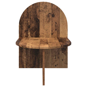 Κομοδίνο 2 pcs Παλαιωμένο ξύλο 48 x 49 x 65 εκ. - Pakobazaar