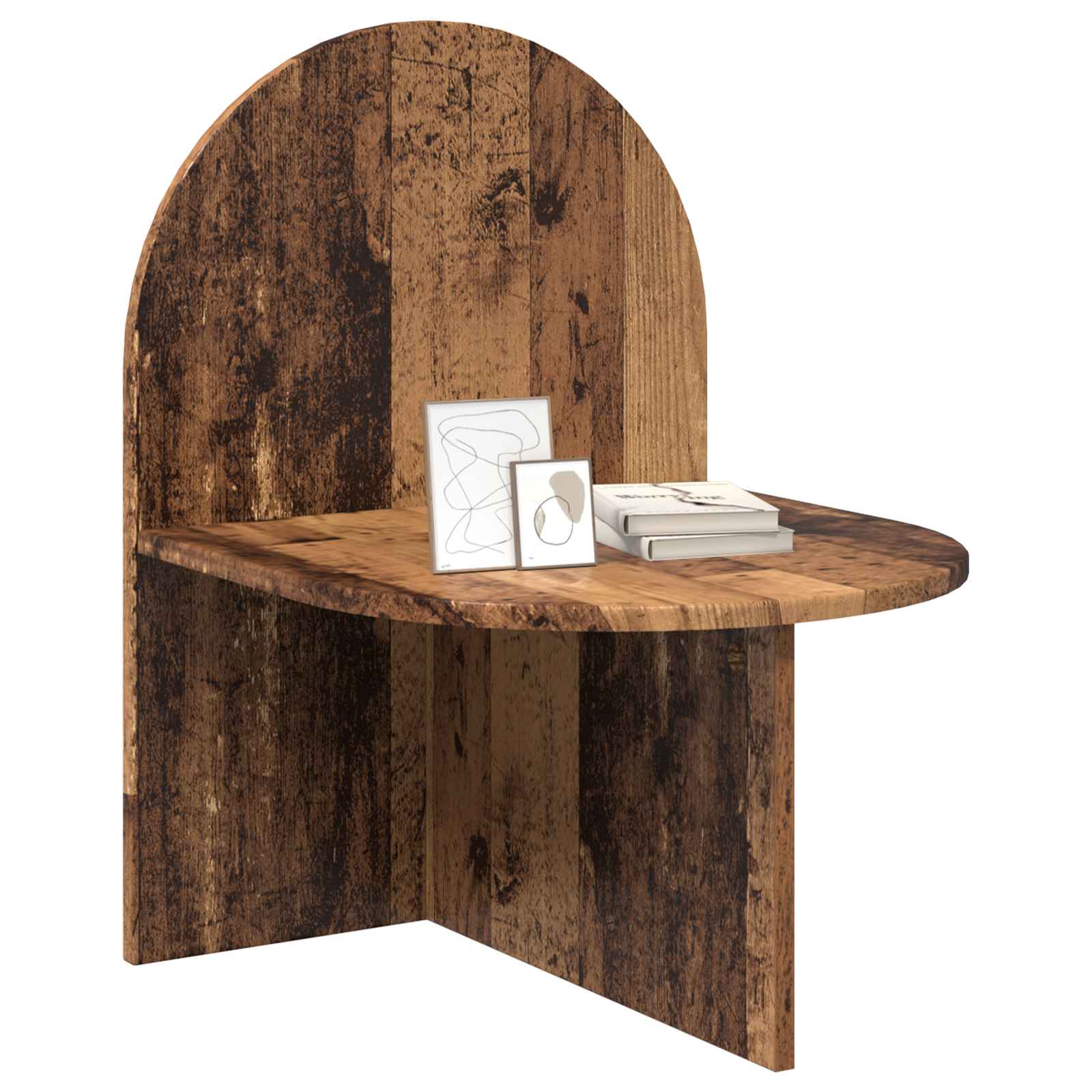 Κομοδίνο 2 pcs Παλαιωμένο ξύλο 48 x 49 x 65 εκ. - Pakobazaar