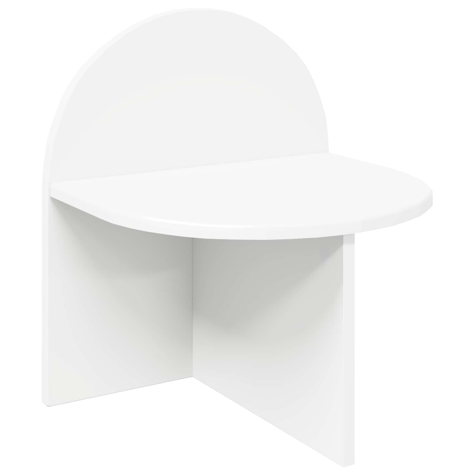 Κομοδίνο Λευκός 40 x 35,5 x 45,5 εκ. - Pakobazaar