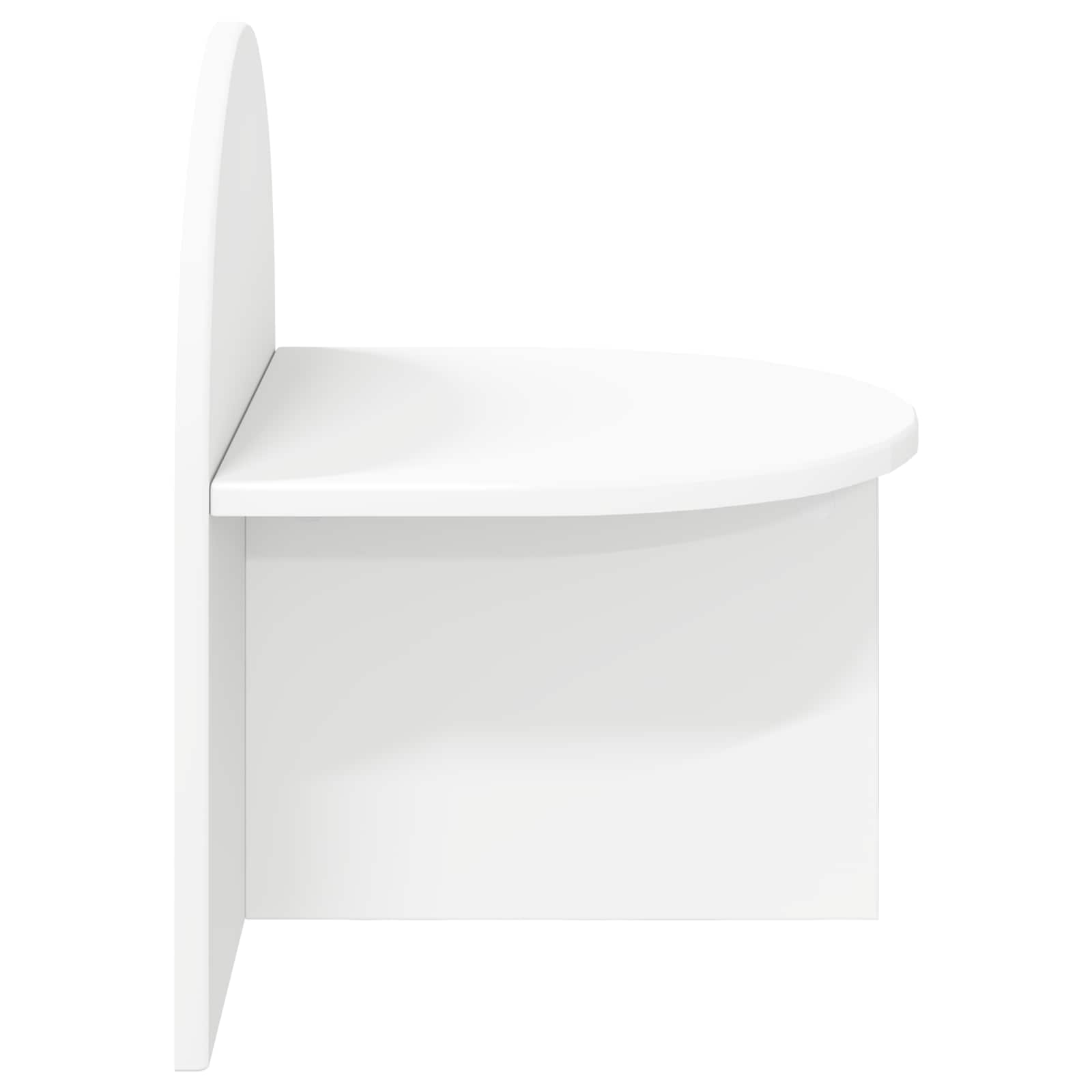 Κομοδίνο 2 pcs Λευκό 40 x 35,5 x 45,5 εκ. - Pakobazaar