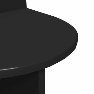 Κομοδίνο 2 pcs Μαύρη Δρυς 40 x 35,5 x 45,5 εκ. - Pakobazaar