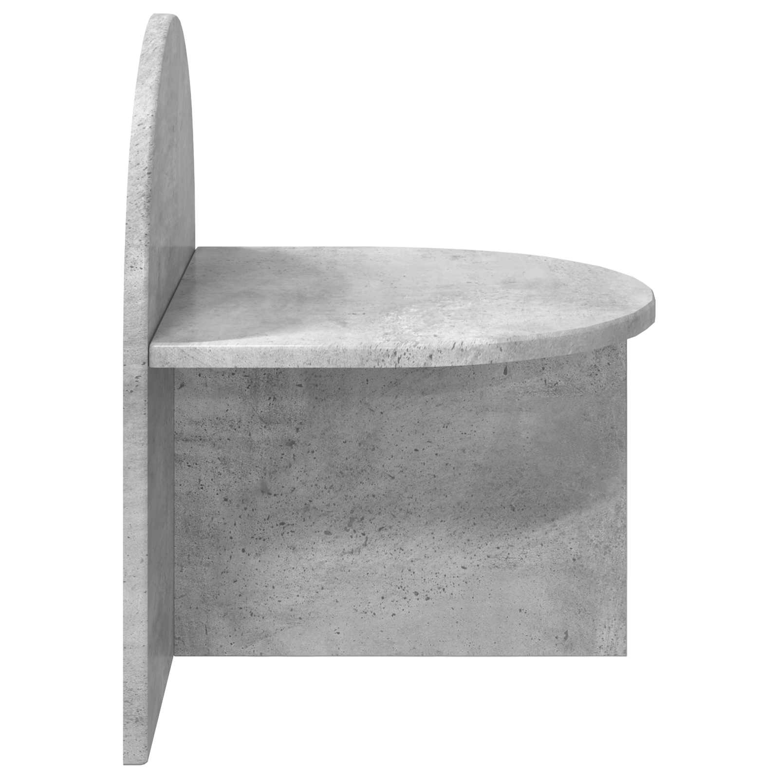 Κομοδίνο Γκρι Σκυροδέματος 40 x 35,5 x 45,5 εκ. - Pakobazaar