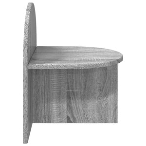Κομοδίνο 2 pcs Γκρι Sonoma 40 x 35,5 x 45,5 εκ. - Pakobazaar